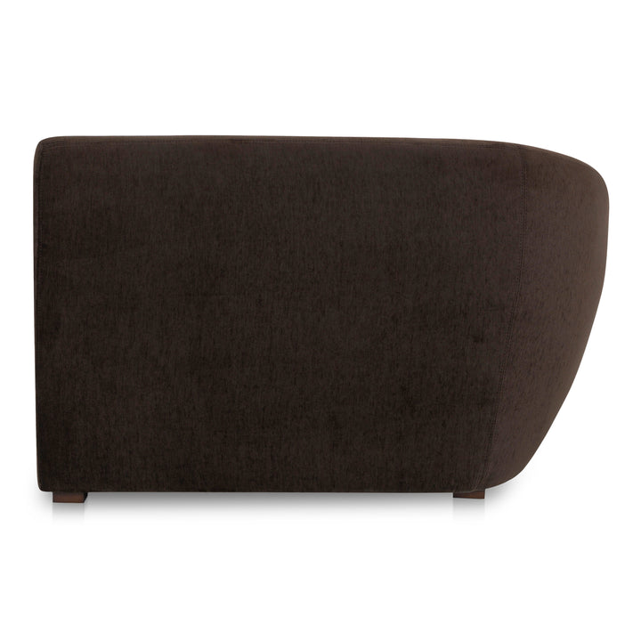 Cozy Curve Lounge Chair - Left-Facing Design