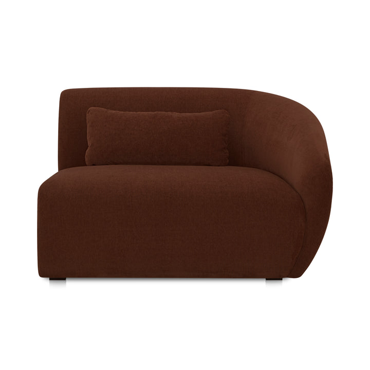 Comfy Curl Right-Facing Chair with Lumbar Support