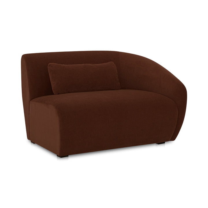 Comfy Curl Right-Facing Chair with Lumbar Support