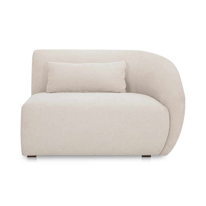 Comfy Curl Right-Facing Chair with Lumbar Support