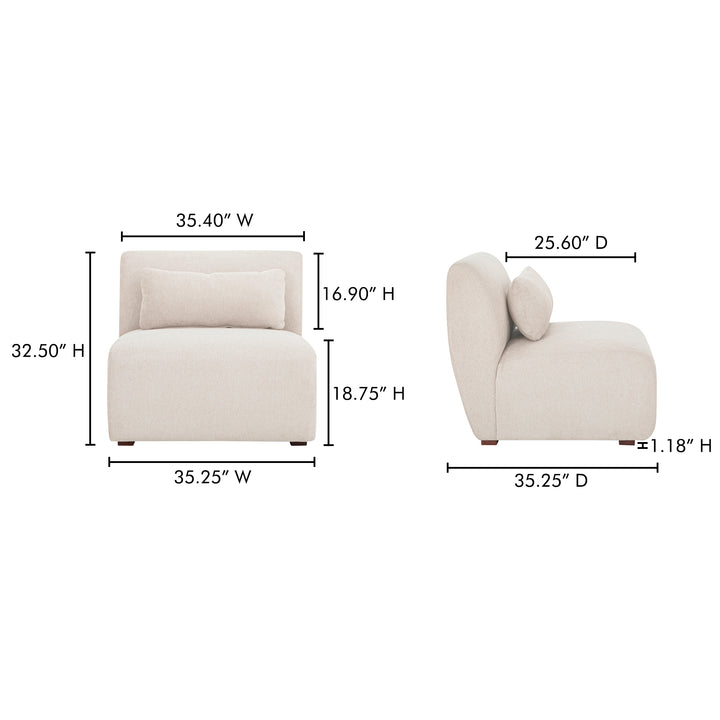 Cozy Corner Lounger: Modern & Versatile High-Back Chair