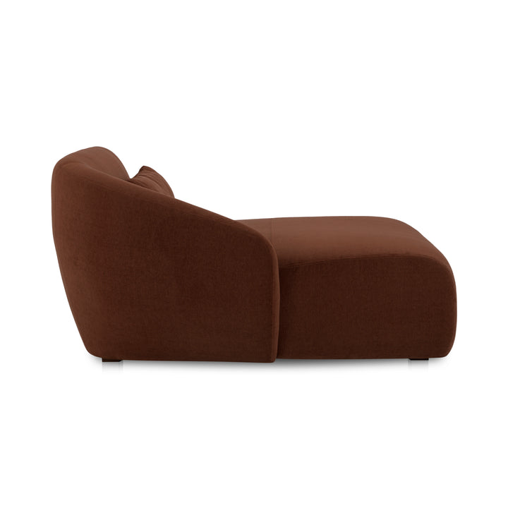 Comfort Curve Slanted-Arm Lounger