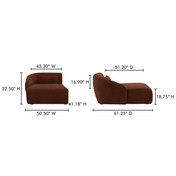 Comfort Curve Slanted-Arm Lounger