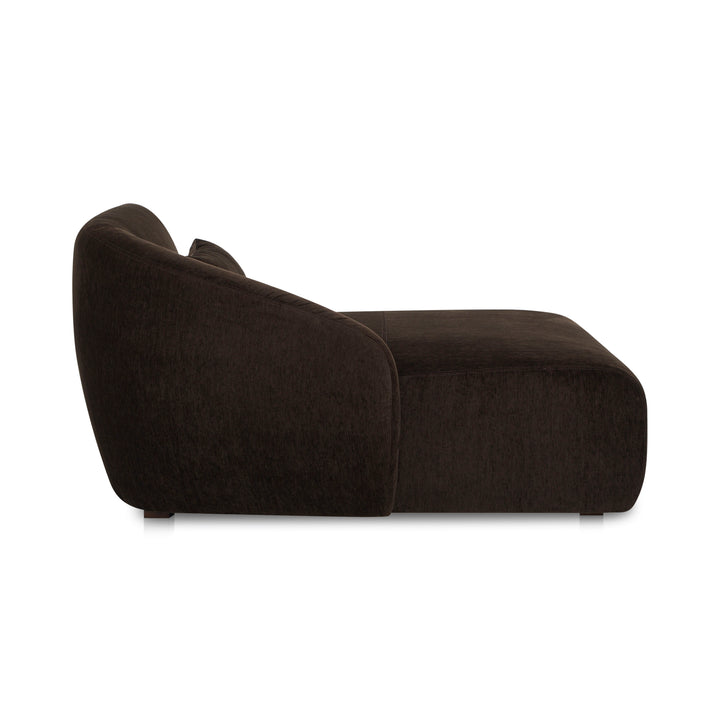 Comfort Curve Slanted-Arm Lounger