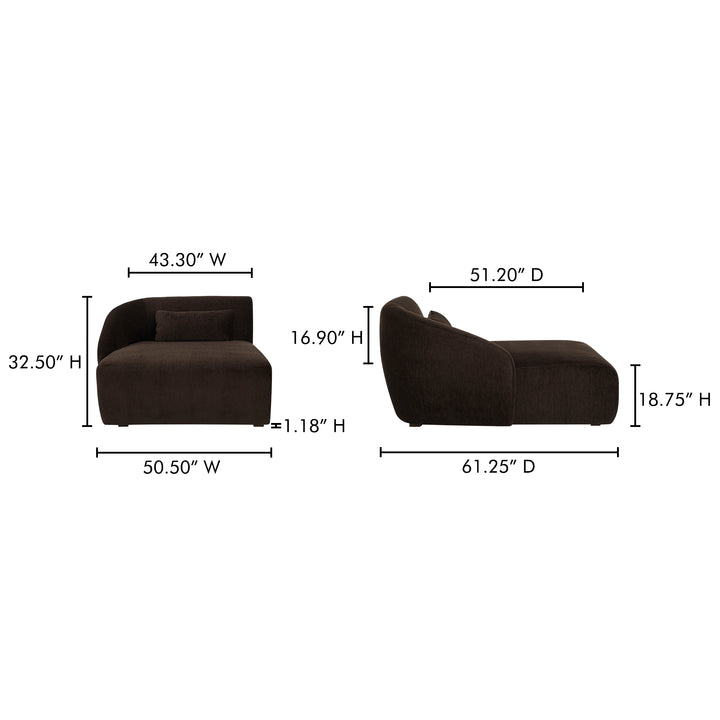 Comfort Curve Slanted-Arm Lounger