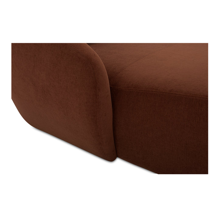 CozyMod Luxury Curved Lounge Chaise & Corner Chair Set