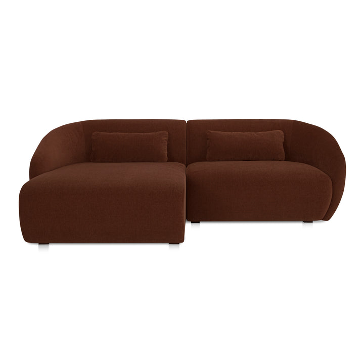 CozyMod Luxury Curved Lounge Chaise & Corner Chair Set
