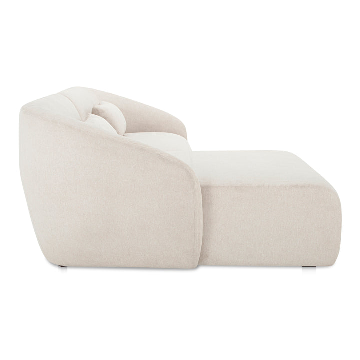 CozyMod Luxury Curved Lounge Chaise & Corner Chair Set