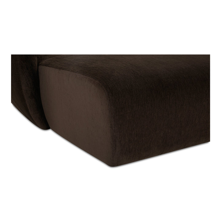 CozyMod Luxury Curved Lounge Chaise & Corner Chair Set