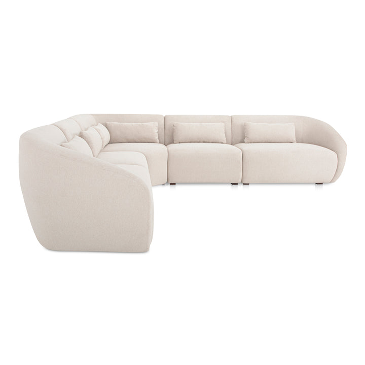 ComfyCurl L-Shaped Modular Lounging System