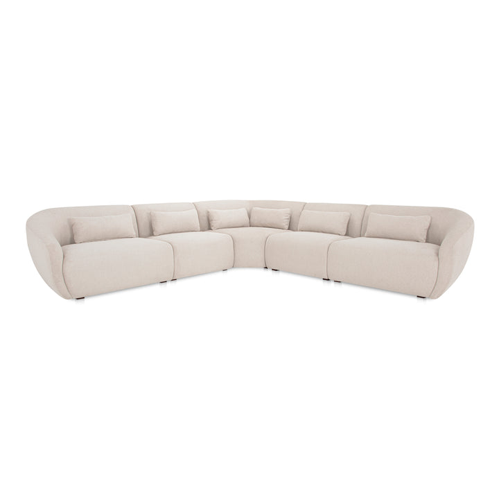 ComfyCurl L-Shaped Modular Lounging System