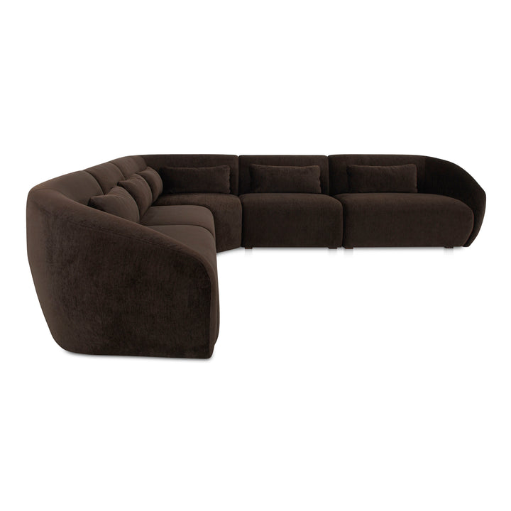 ComfyCurl L-Shaped Modular Lounging System