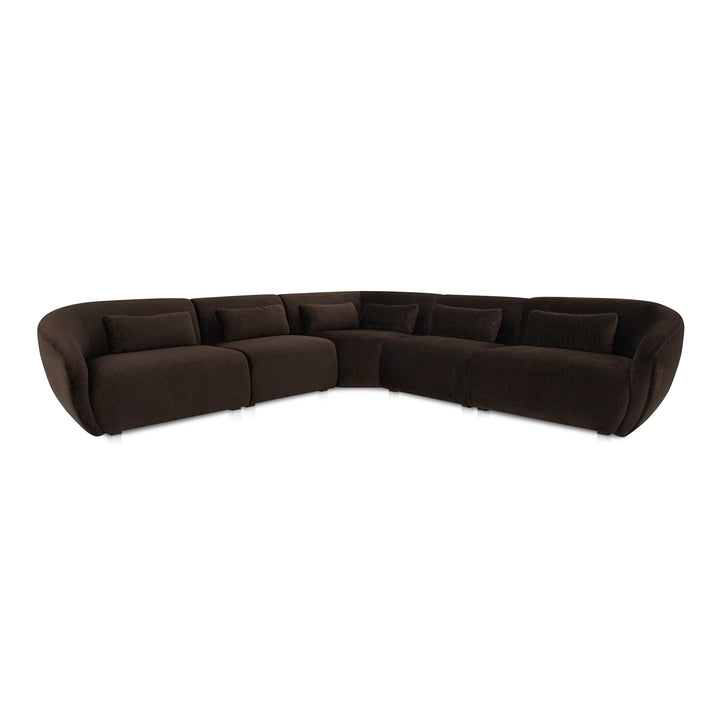 ComfyCurl L-Shaped Modular Lounging System
