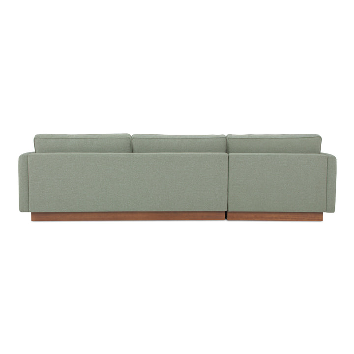 Modern Elevation Left Lounger with Removable Cushions