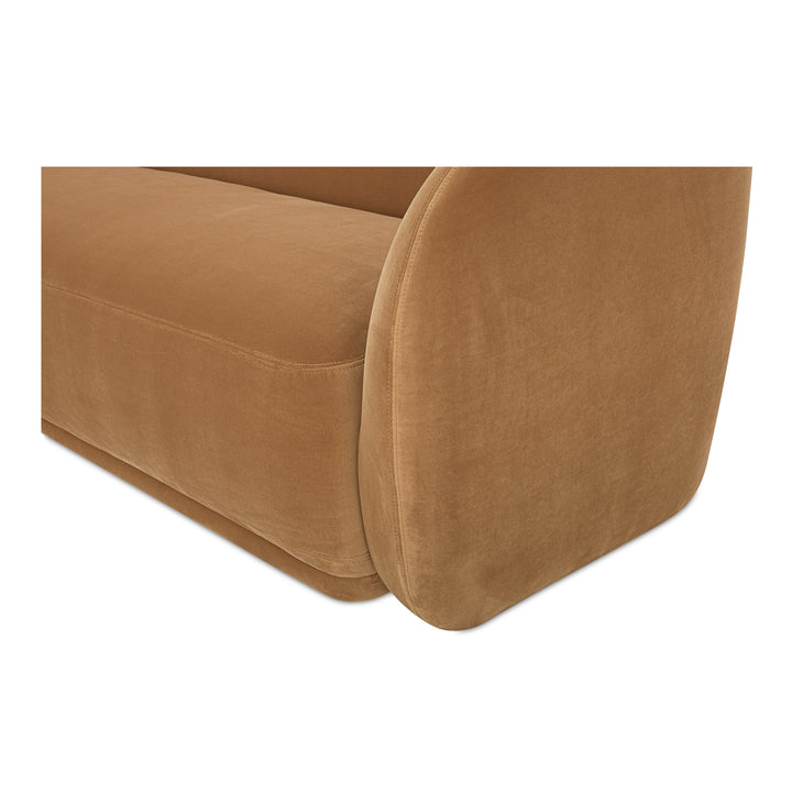Curve-Back Contemporary Plush Seating