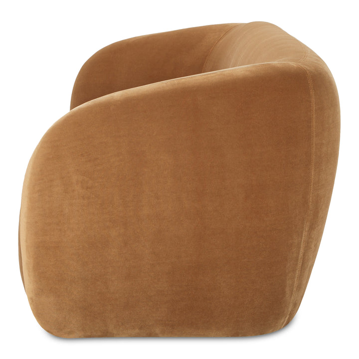 Curve-Back Contemporary Plush Seating
