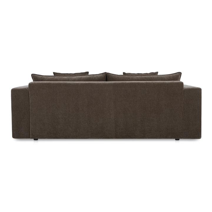 Luxe Velvet Transformer: Versatile Sofa-Bed in Minimalist Design