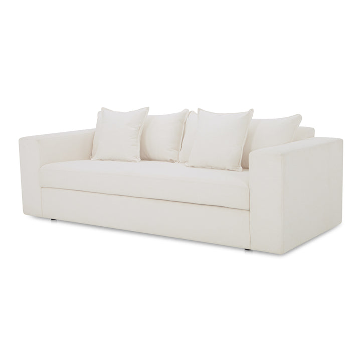 Luxe Velvet Transformer: Versatile Sofa-Bed in Minimalist Design