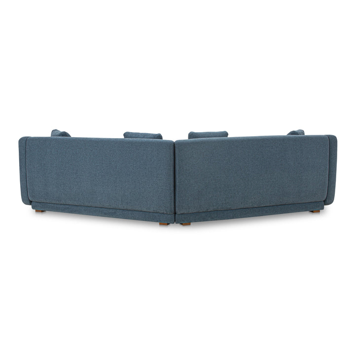 Modern Sloped Edge Modular Sofa Set