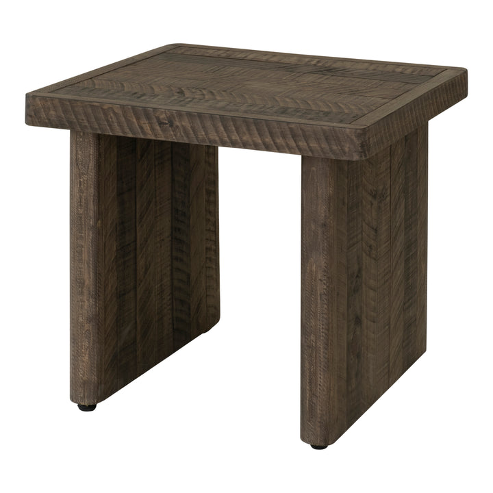 Rustic Driftwood End Table