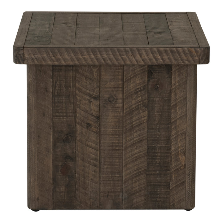 Rustic Driftwood End Table