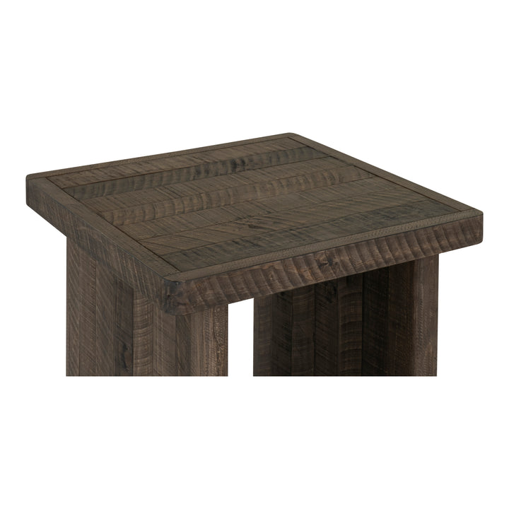 Rustic Driftwood End Table