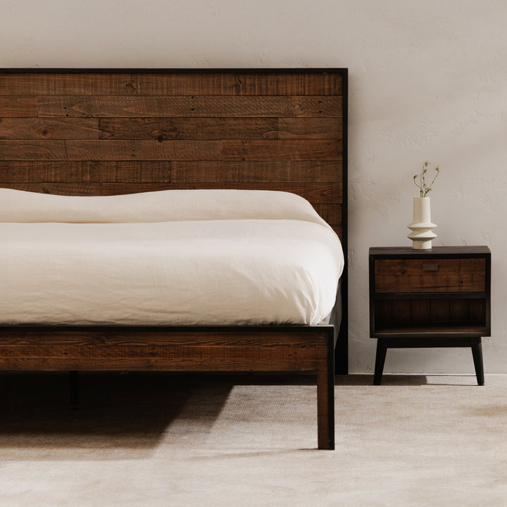 Eco-Charm Solid Pine Two-Tone Bed