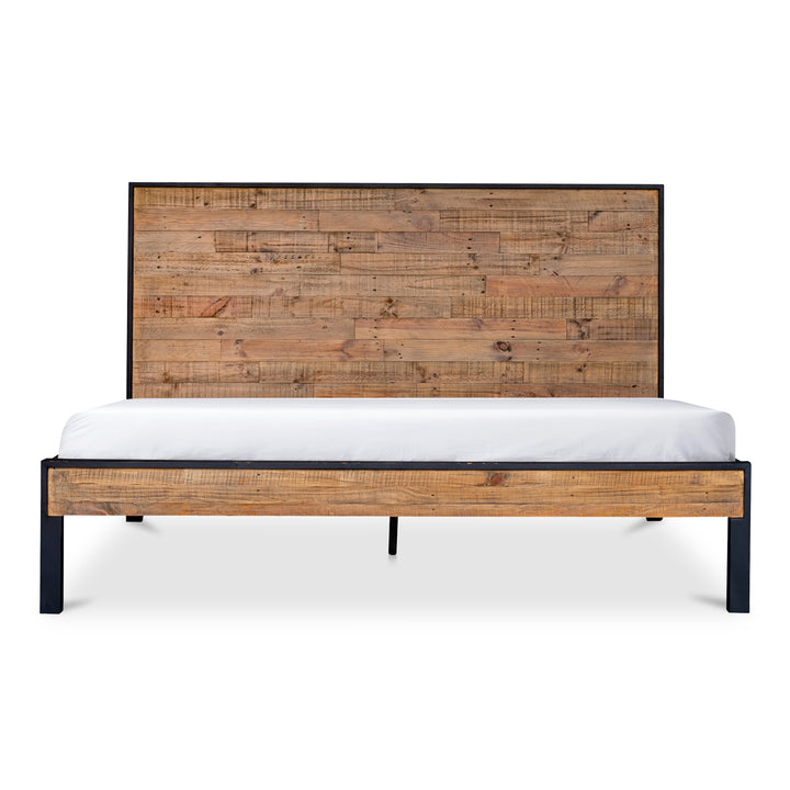 Eco-Charm Solid Pine Two-Tone Bed