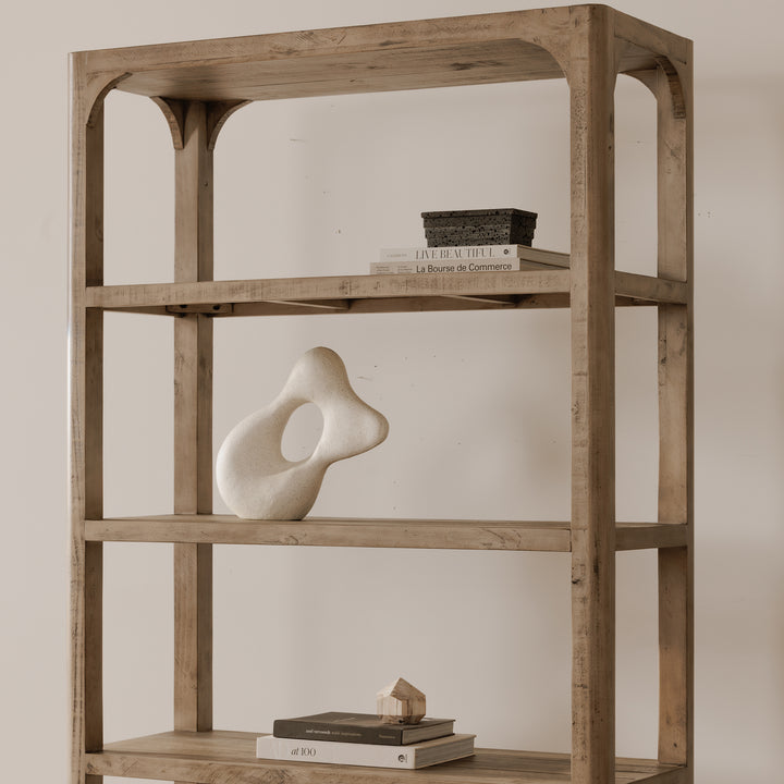 Nature's Nook Open Shelf Book Organizer