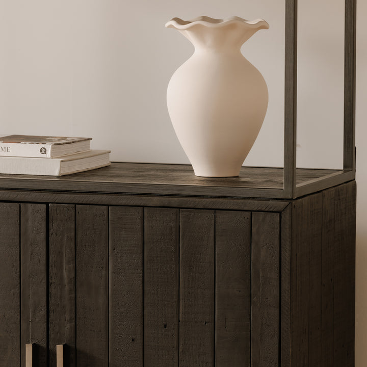 Reclaimed Pine & Industrial Metal SmartShelve