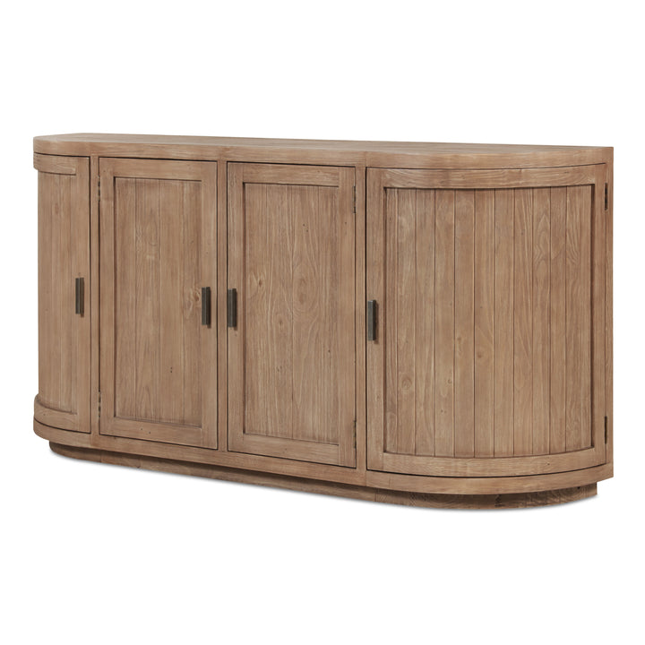 Rustic-Modern Transitional Sideboard in Reclaimed Pine