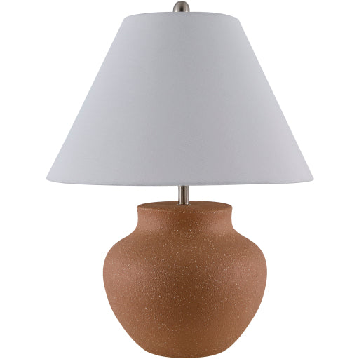 Artisanal Glow Ceramic Accent Lamp