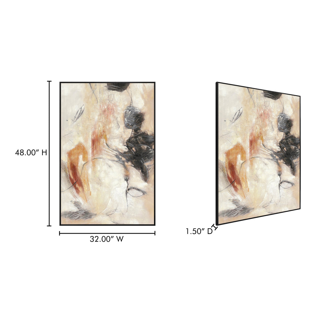 Whispering Ember Canvas Artwork