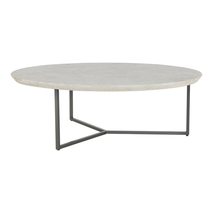Stone-top Mid-Century Modern Charm: The Breezy Marble Table