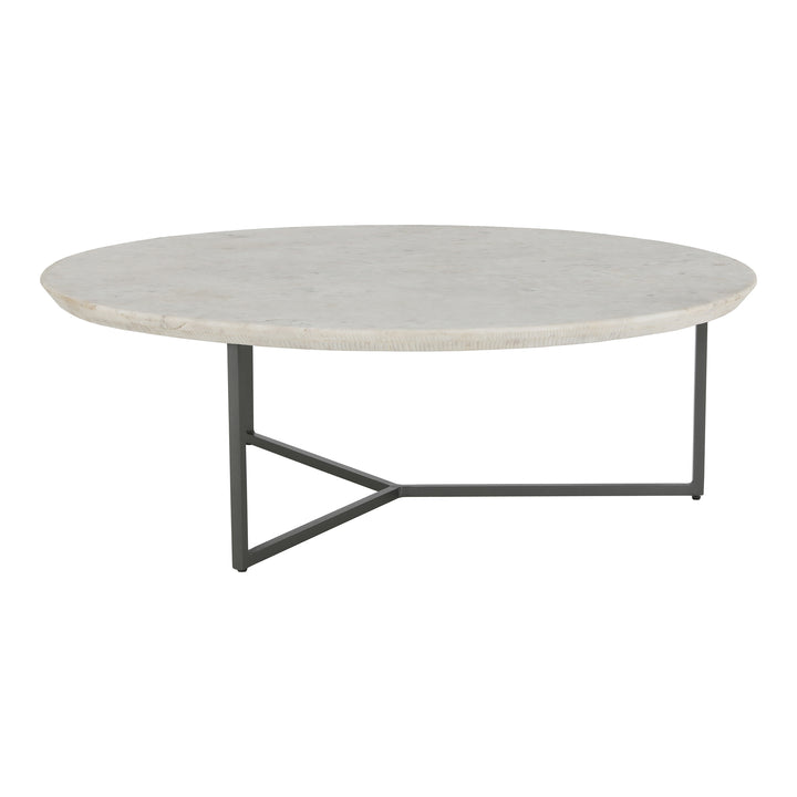 Stone-top Mid-Century Modern Charm: The Breezy Marble Table