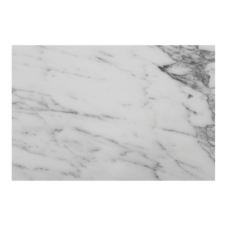 Modern Calacatta Marble Nested Coffee Table Set