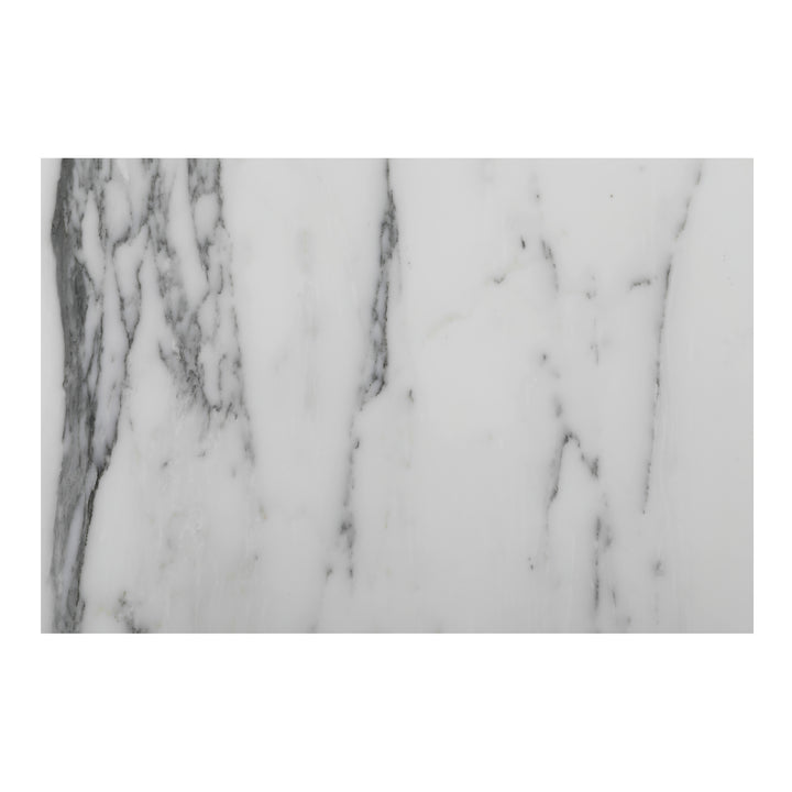 Elegant Calacatta Marble Nesting Table Set