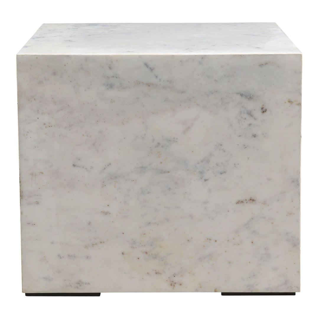 Elegant Contemporary Marble Side Table