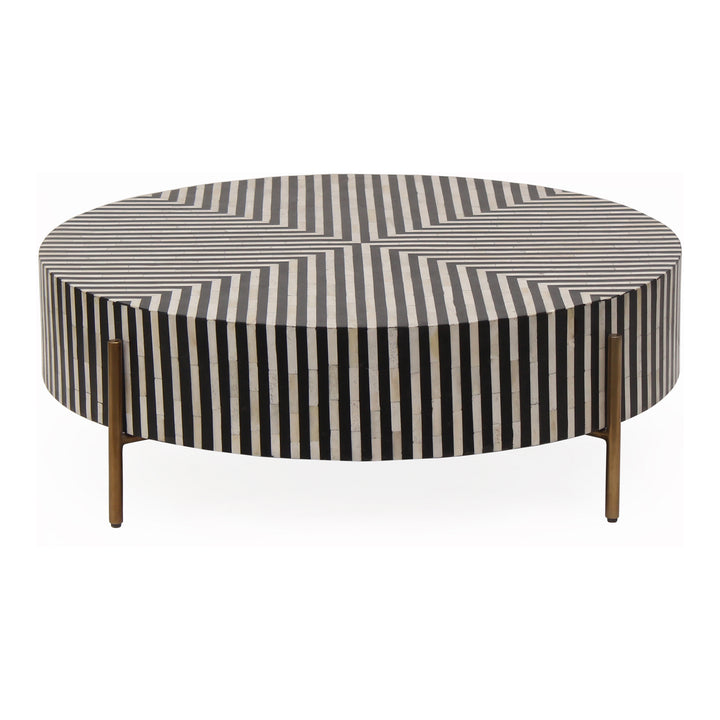 Stunning Art Deco Resin & Veneer Mini Accent Table