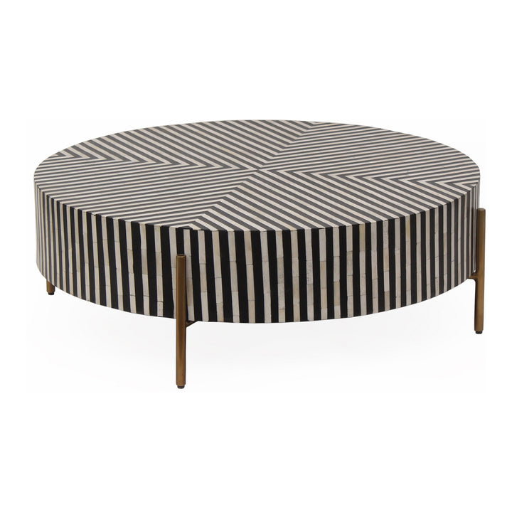 Stunning Art Deco Resin & Veneer Mini Accent Table
