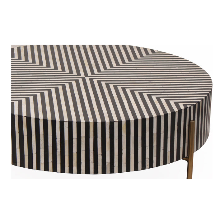 Stunning Art Deco Resin & Veneer Mini Accent Table