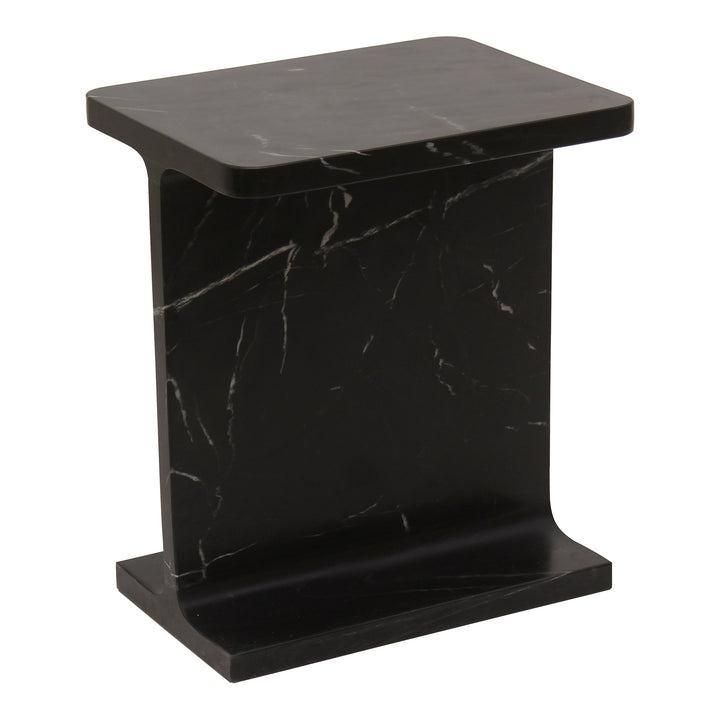 Contemporary Luxe Marble Side Table