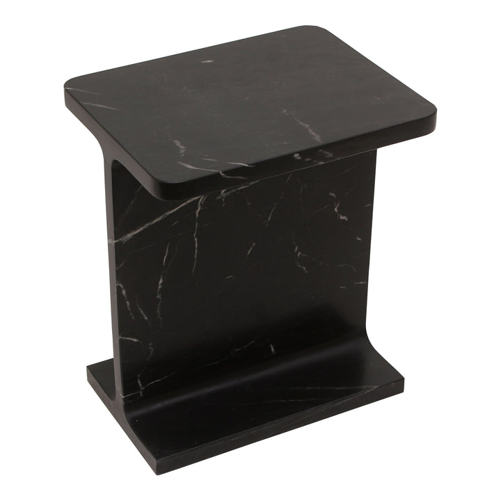 Contemporary Luxe Marble Side Table