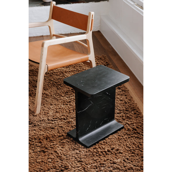 Contemporary Luxe Marble Side Table