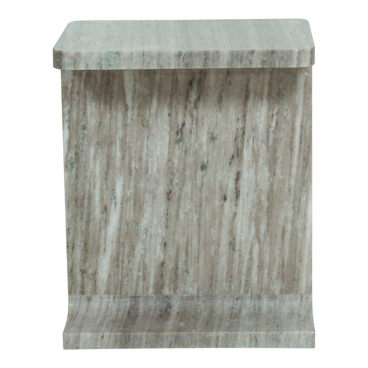 Contemporary Luxe Marble Side Table