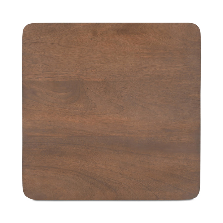 Sleek Geometric Side Table - Timeless Shaker-Inspired Design