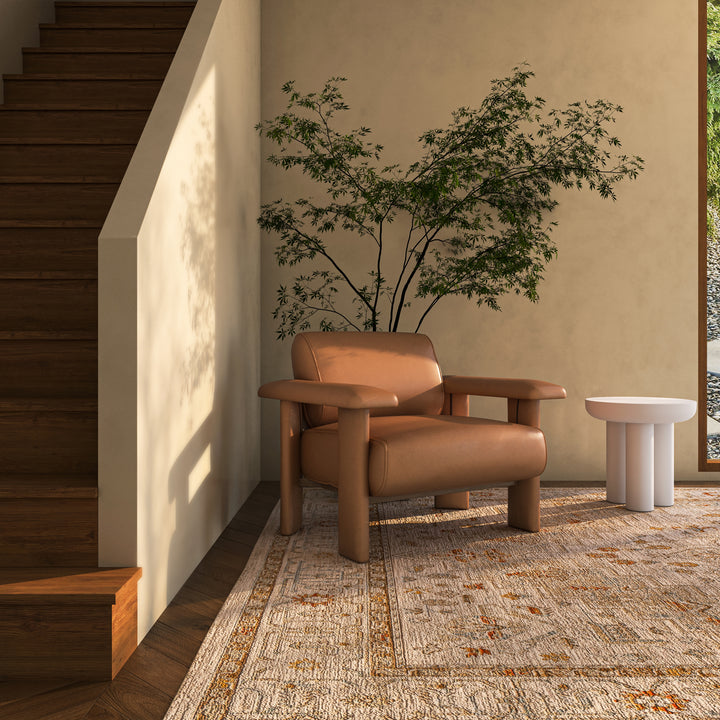 Artisanal Leather Lounge Chair: A Journey in Luxury