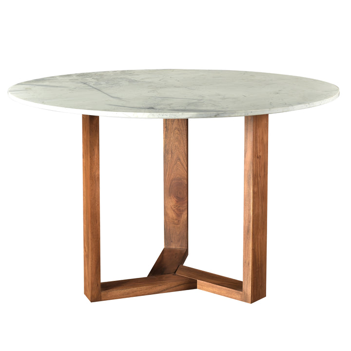 Nature's Gourmet Gathering Table - Satwaria Marble Dining Set