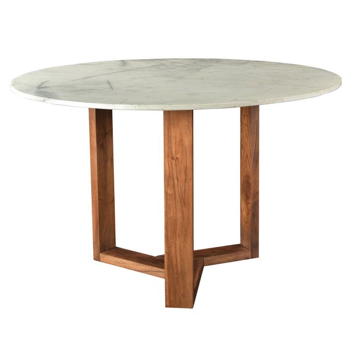 Nature's Gourmet Gathering Table - Satwaria Marble Dining Set