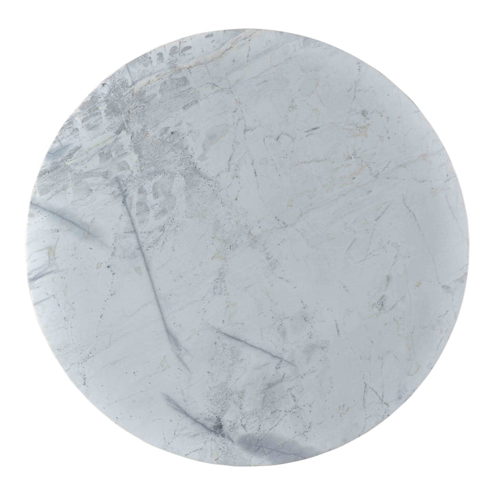 Nature's Harmony Solid Acacia & Marble Coffee Table